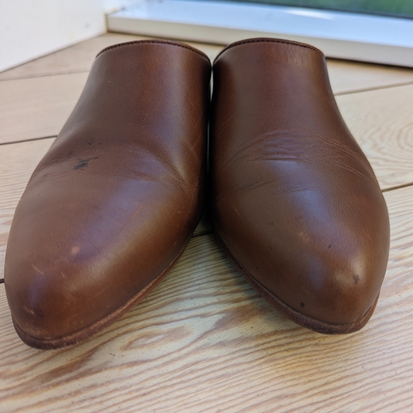 Nisolo Heeled Mule in Cognac - Picture 4 of 5